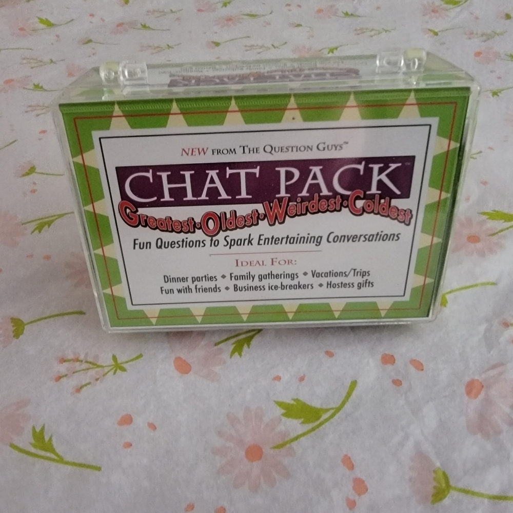 🎡🎪GAME NIGHT🎡🎪 Chat Pack Game